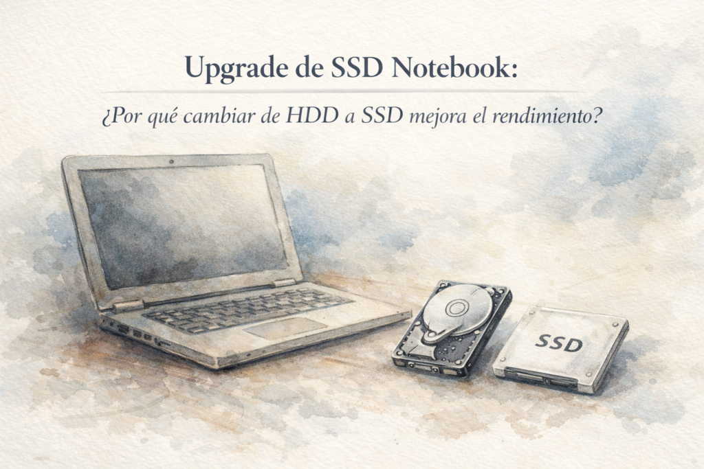 cambiar de hdd a ssd en notebook