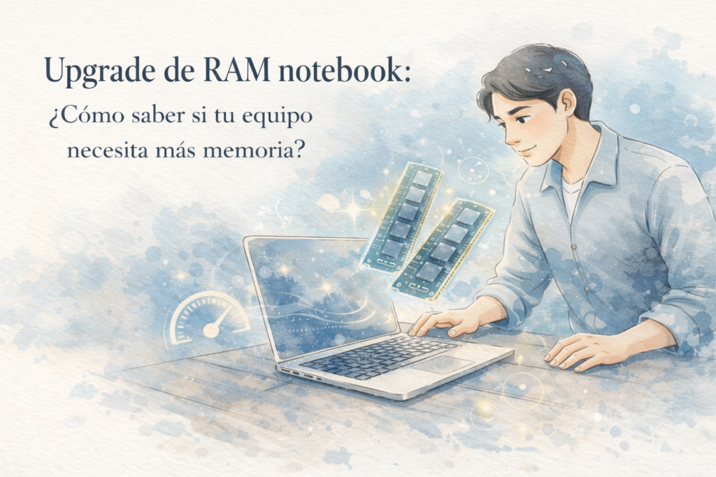 como saber si mi notebook necesita mas memoria ram