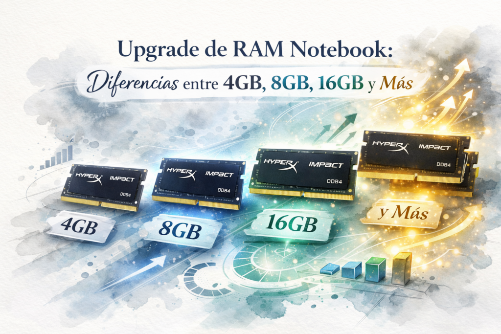 diferencias de ram y sus gb